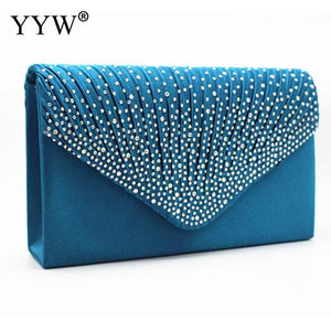 14 Color Women Wedding Clutch Luxury Handbag Women Bags Designer Envelope Clutch Purse Female 2019 Yellow Evening Party Prom Bag