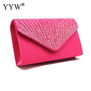 14 Color Women Wedding Clutch Luxury Handbag Women Bags Designer Envelope Clutch Purse Female 2019 Yellow Evening Party Prom Bag