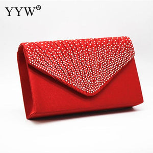 14 Color Women Wedding Clutch Luxury Handbag Women Bags Designer Envelope Clutch Purse Female 2019 Yellow Evening Party Prom Bag