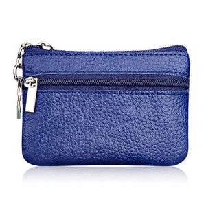 Fashion Leather Women Wallet Clutch One/Two Zip Female Short Small Coin Purse Brand New Design Soft Mini Card Cash Holder