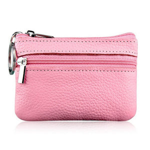 Fashion Leather Women Wallet Clutch One/Two Zip Female Short Small Coin Purse Brand New Design Soft Mini Card Cash Holder