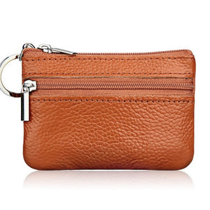 Fashion Leather Women Wallet Clutch One/Two Zip Female Short Small Coin Purse Brand New Design Soft Mini Card Cash Holder