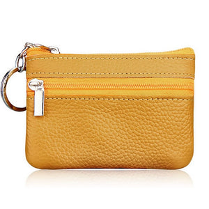 Fashion Leather Women Wallet Clutch One/Two Zip Female Short Small Coin Purse Brand New Design Soft Mini Card Cash Holder