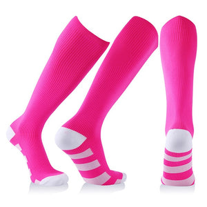 44 Styles Men Women Compression Socks Fit For Sports Black compression socks Anti Fatigue Pain Relief Knee High Stockings 1 Pair