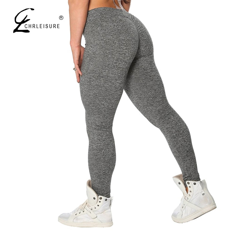 Women Leggings Fitness Workout Legging Push Up Sports Jegging Feamle Sexy V-Waist Legging Women