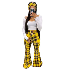 3 Piece Outfit Women Sets Bodycon Matching Set Crop Top Flared Pants Scarf Joggers Tracksuit Fall Clothes Wholesale Dropshpping