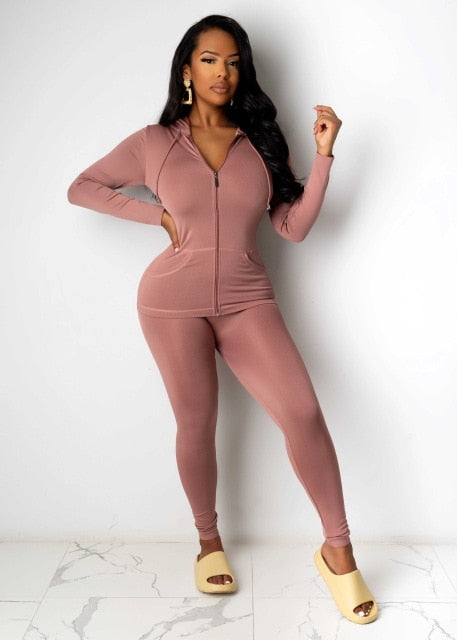 Two Piece Set Tracksuit Women Festival Clothing Fall Winter Top+Pant Sweat Suits Neon 2 Piece Outfits Matching Sets Plus Size