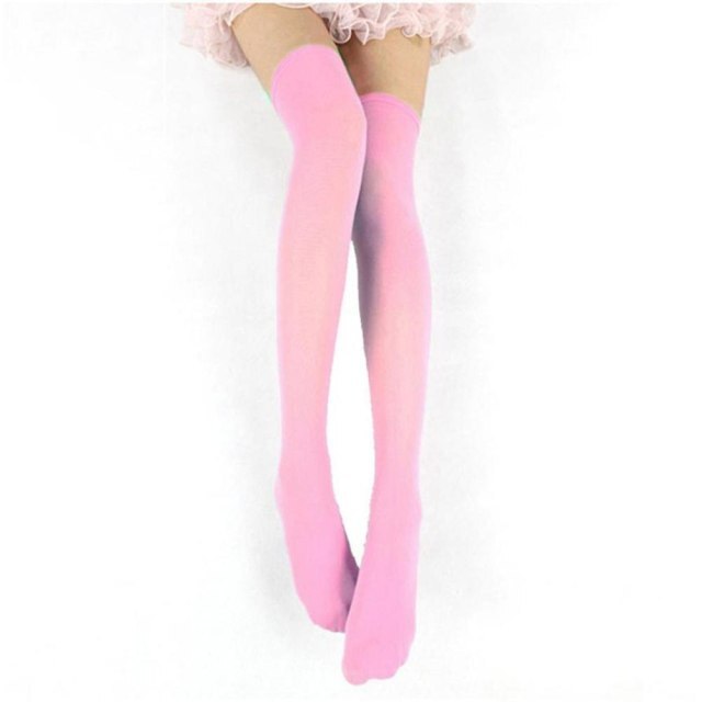 Women Sexy Thigh High Stockings Temptation Stretch Stocking Over Knee Socks Trendy Velvet Collant Femme