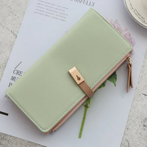 Long Women's Wallet Female Purses Tassel Coin Purse Card Holder Wallets Pu Leather Clutch Money Bag Purses Card Holder Carteira