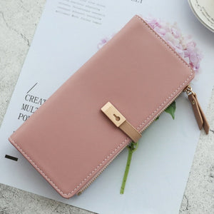 Long Women's Wallet Female Purses Tassel Coin Purse Card Holder Wallets Pu Leather Clutch Money Bag Purses Card Holder Carteira