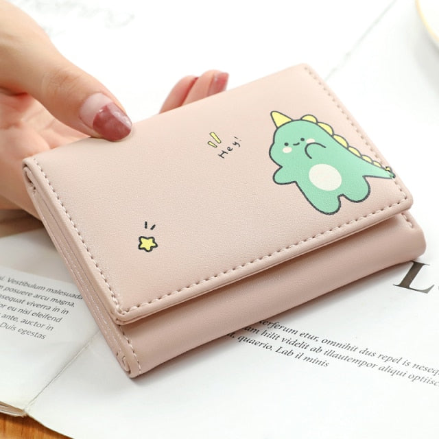 Women Wallets 4 Color Money Bags Short Cute Small Purse Women's Student Card Holder Girl ID Bag  Card Holder Coin Purse