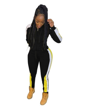 Plus Size Two Piece Set Tracksuit Women Hooded Sweatshirt Top Pants Fitness Sport Casual Set Sweat Suits Women 2 Piece Outfits