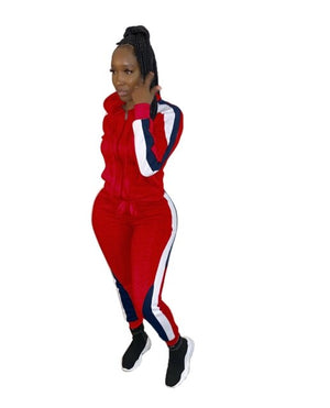 Plus Size Two Piece Set Tracksuit Women Hooded Sweatshirt Top Pants Fitness Sport Casual Set Sweat Suits Women 2 Piece Outfits
