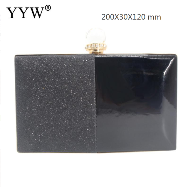 Small Black And White Wedding Clutch For Women Evening Bag Crossbody Bag Wedding Bridal Purse Cocktail Party Prom Pochette Femme