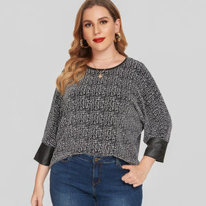 2020 Fall Women Long sleeve Loose T-shirt fashion ladies mom clothes Plus Size Womens tops 4XL 5XL 6XL