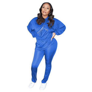 Streetwear Casual Two Piece Set Top and Pants Tracksuit Women Set 2021 Leisure Jogging Sportswear 2 Piece Outfits Sweat Suits