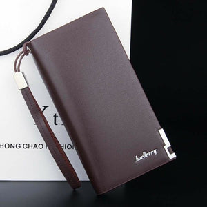 Men Long Wallet Clutch Bag Credit Card Holder Purses Carteira Masculina Carteras Billetera Hombre PU Leather Money Portfe Carte