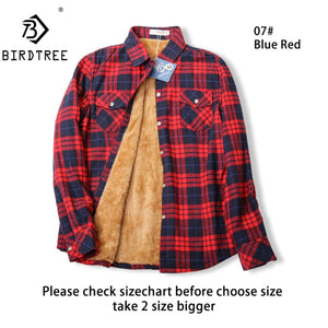 Velvet Thick Warm Women's Plaid Shirt Female Long Sleeve Tops M-5XL Winter Fleece Casual Check Blouse Autumn Clothes T77710A