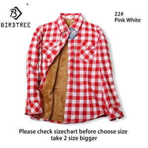 Velvet Thick Warm Women's Plaid Shirt Female Long Sleeve Tops M-5XL Winter Fleece Casual Check Blouse Autumn Clothes T77710A