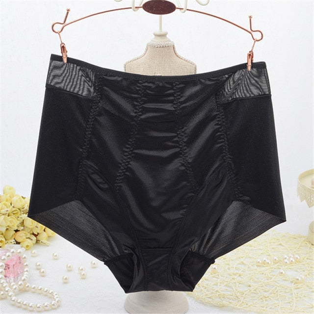 YAVO SOSO Breathable Sexy Lace Plus Size 6XL 7XL Seamless High Waist  Body Shaper Control Panties Briefs Underwear