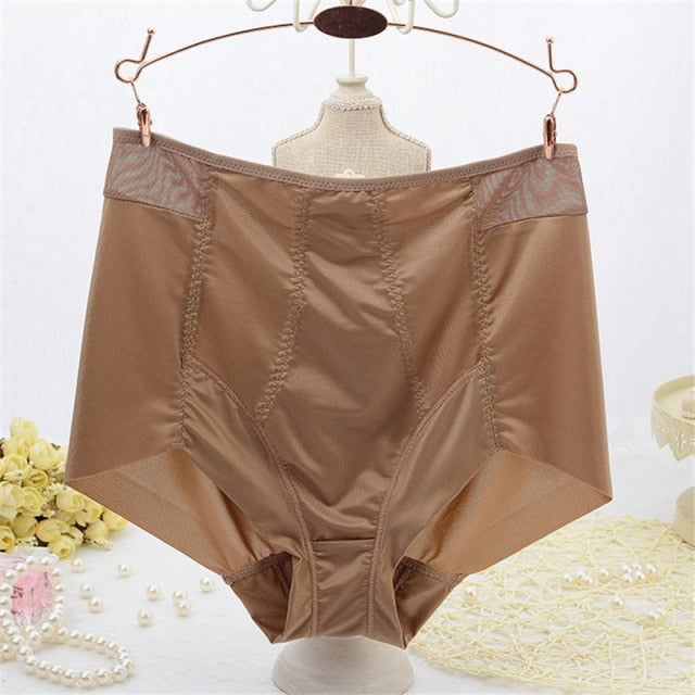 YAVO SOSO Breathable Sexy Lace Plus Size 6XL 7XL Seamless High Waist  Body Shaper Control Panties Briefs Underwear