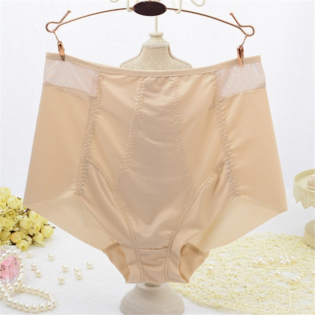 YAVO SOSO Breathable Sexy Lace Plus Size 6XL 7XL Seamless High Waist  Body Shaper Control Panties Briefs Underwear
