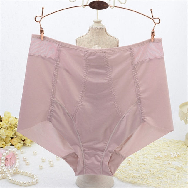YAVO SOSO Breathable Sexy Lace Plus Size 6XL 7XL Seamless High Waist  Body Shaper Control Panties Briefs Underwear
