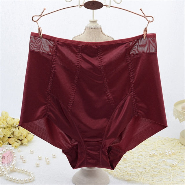 YAVO SOSO Breathable Sexy Lace Plus Size 6XL 7XL Seamless High Waist  Body Shaper Control Panties Briefs Underwear