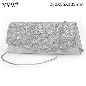 Silver Small Clutch Evening Bags Luxury for Women Wedding Party Clutch Bags Highclass Evening Crystal Clutch Purse Prom Sac